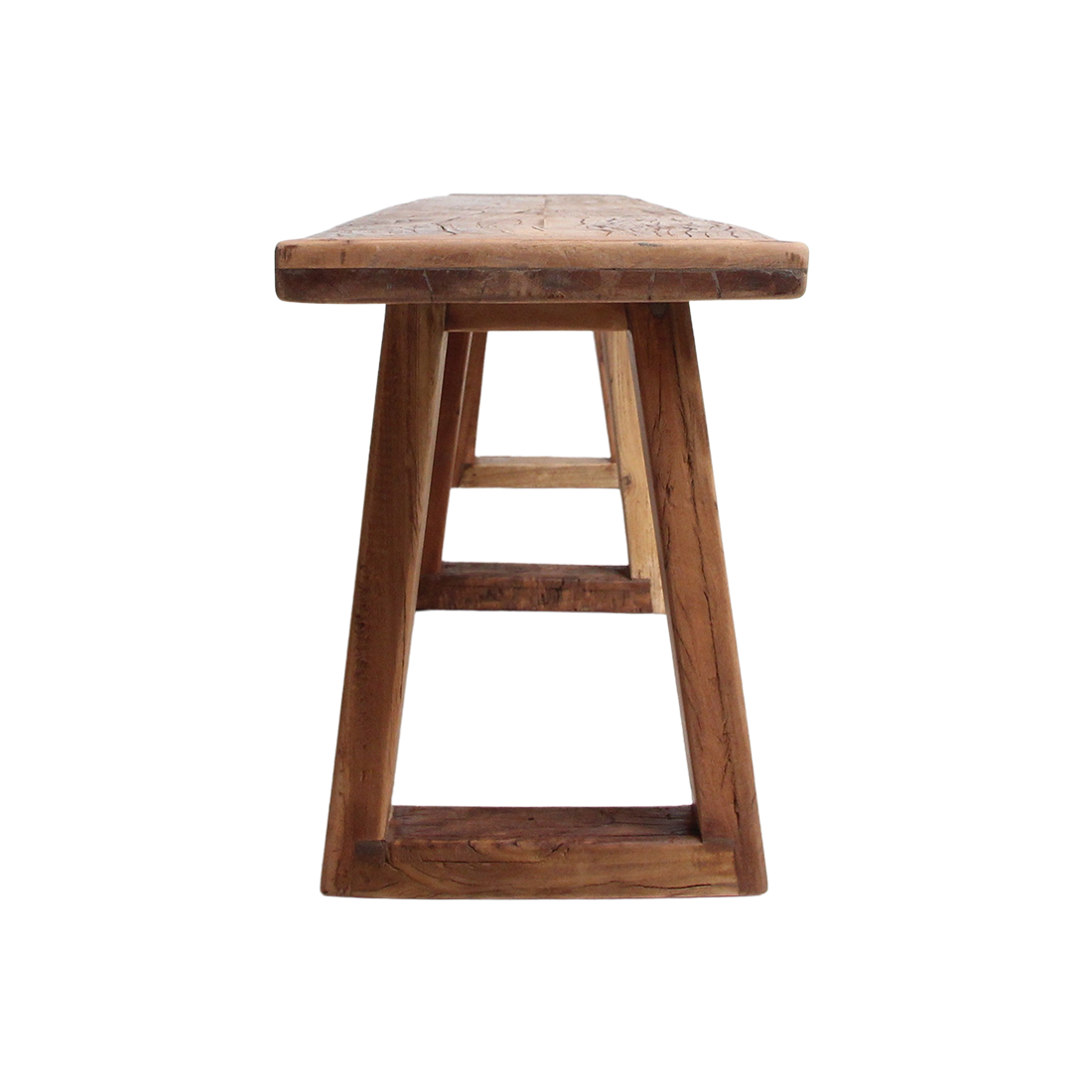 Eetkamerbank Faukand Hout Bruin - Afbeelding 6
