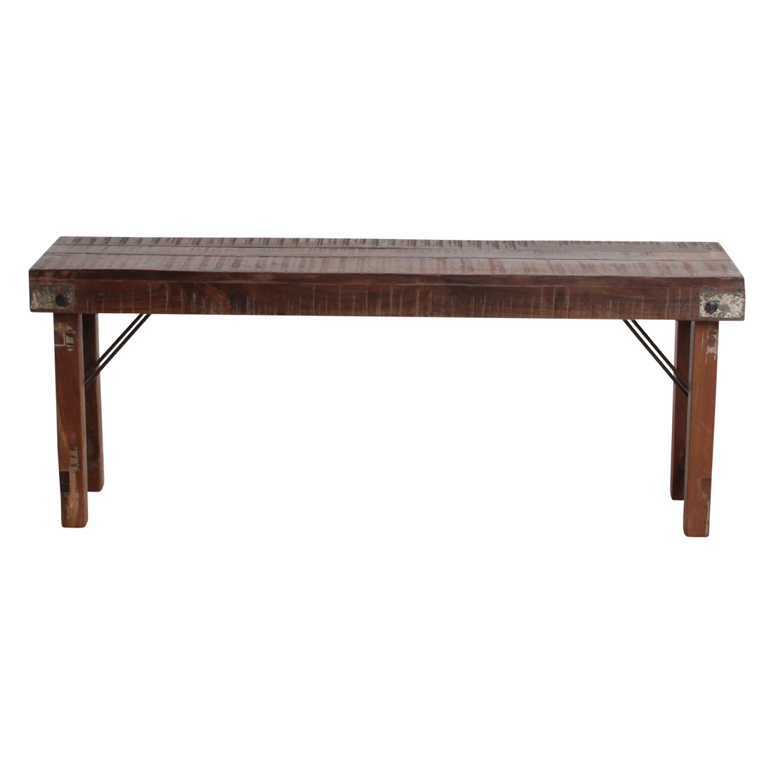 Eetkamerbank Susso Hout Bruin - Afbeelding 4