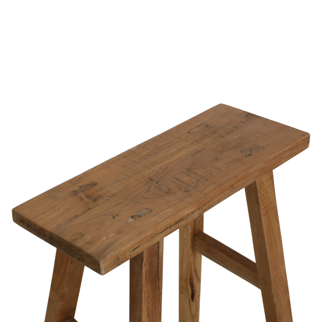 Bankje Grierro Teak Naturel - Afbeelding 2