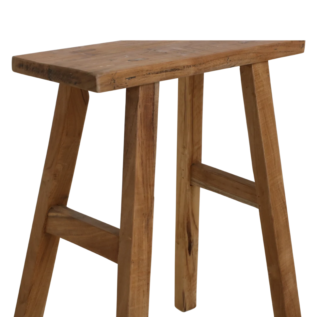 Bankje Grierro Teak Naturel - Afbeelding 3