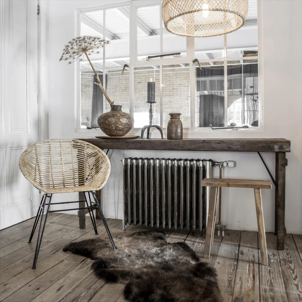 Bankje Grierro Teak Naturel - Afbeelding 4
