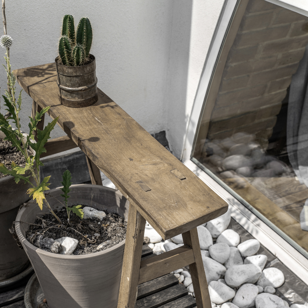 Bankje Foommum Teak Naturel - Afbeelding 6