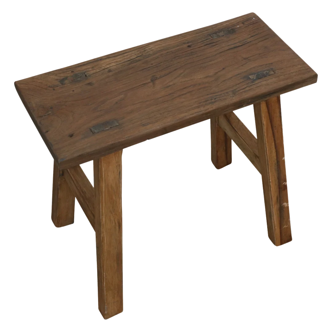 Bankje Gredoro naturel hout hout - Afbeelding 3