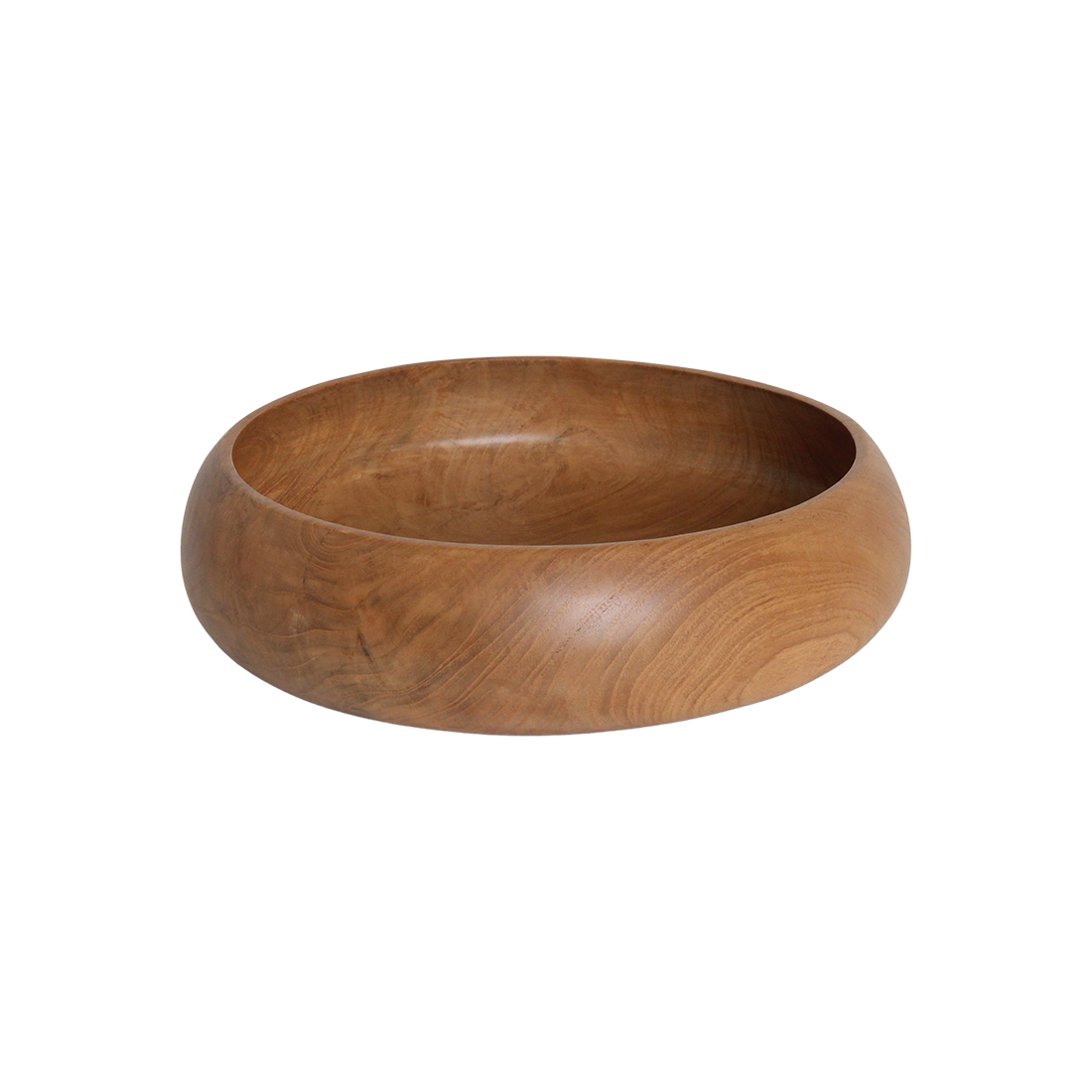 Schaal Vussen Teak Naturel