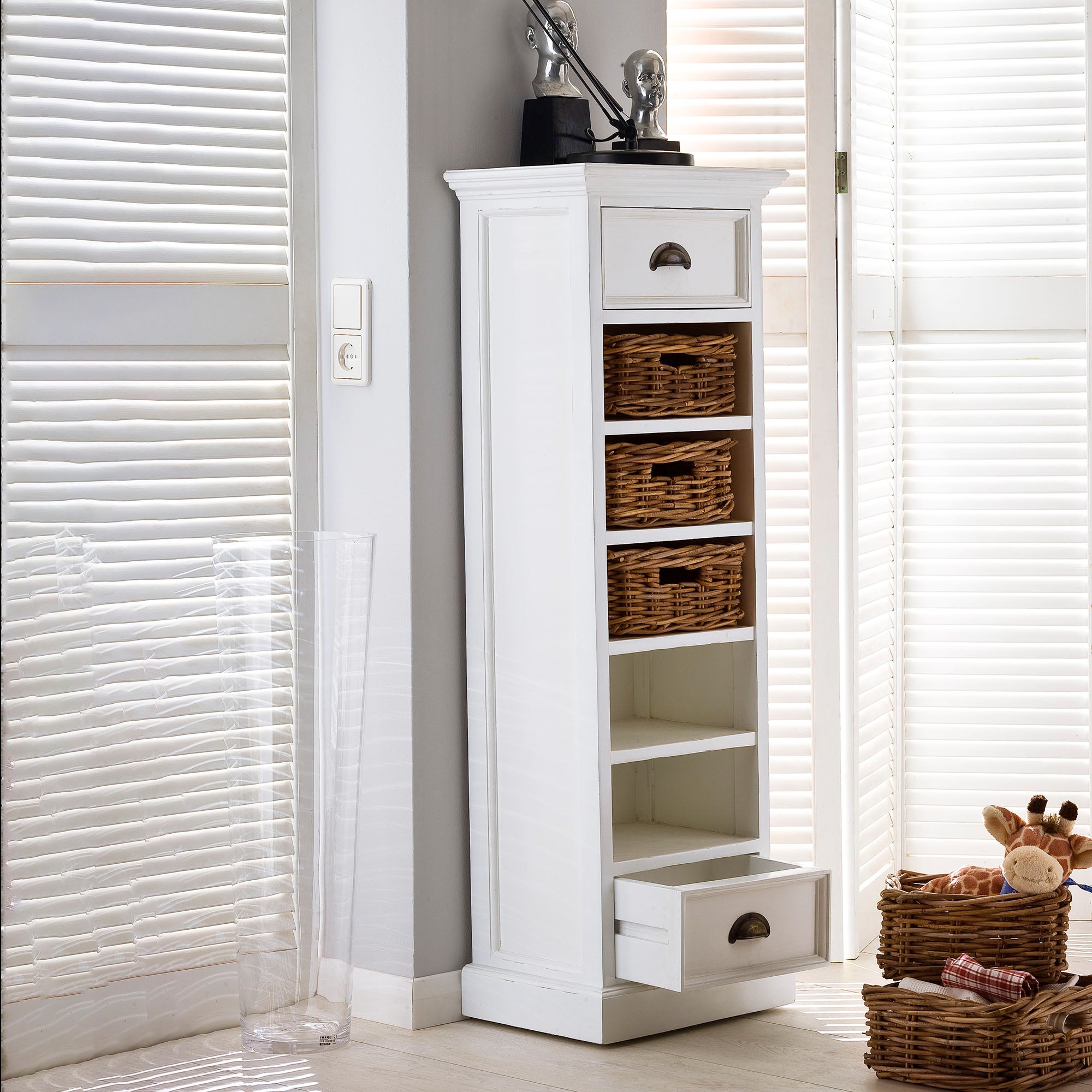 Mand Trurena MDF Wit - Afbeelding 2