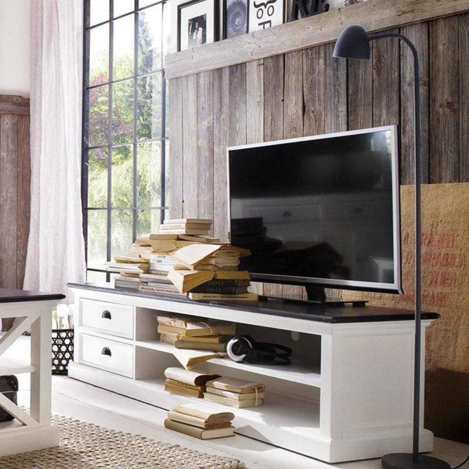 TV-meubel Meenona Wit 180 cm - Afbeelding 2