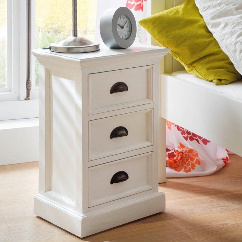 Nachtkastje Gidona Wit 40 cm - Afbeelding 6