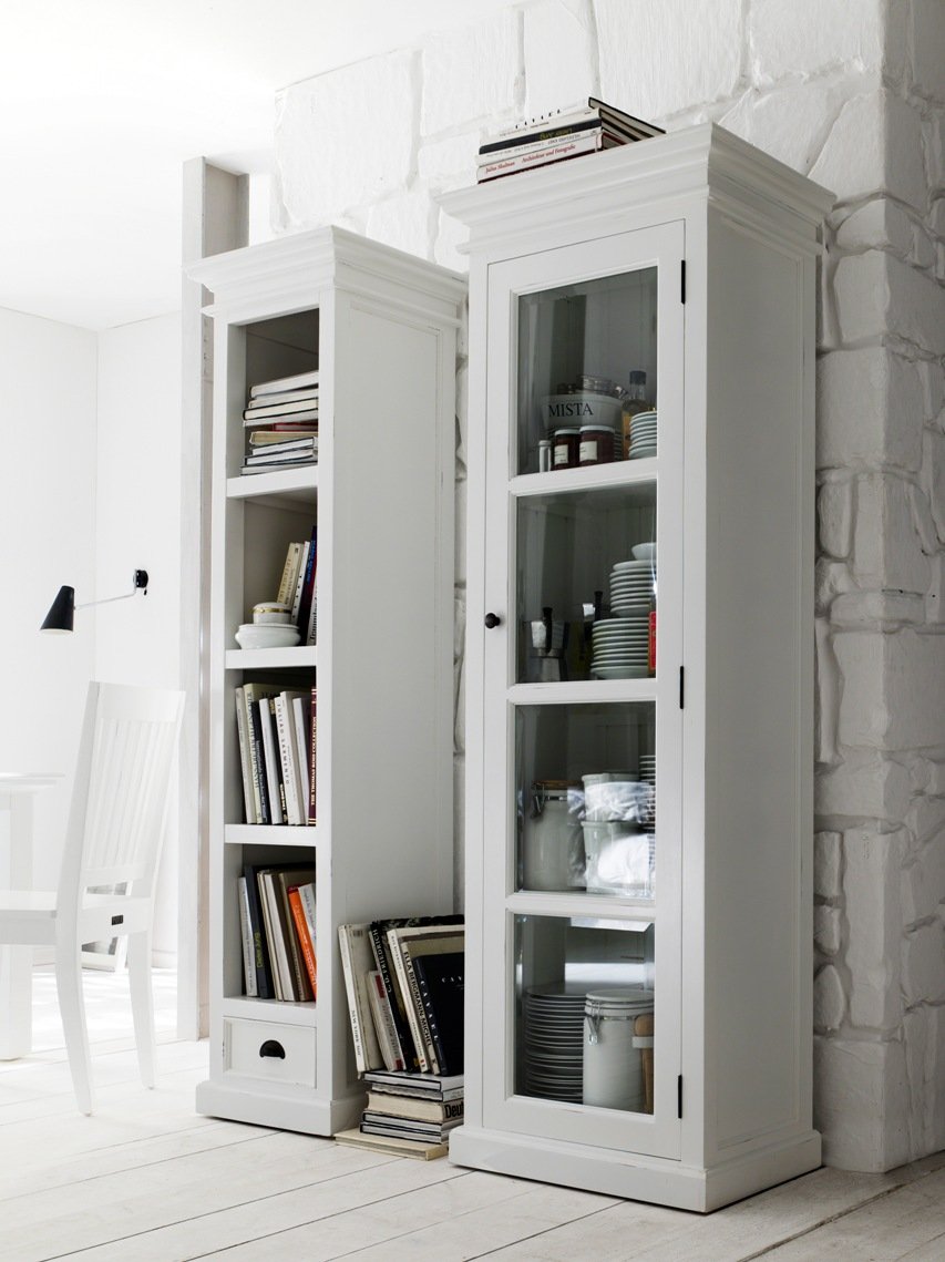 Vitrinekast Kommano Wit 50 cm - Afbeelding 5