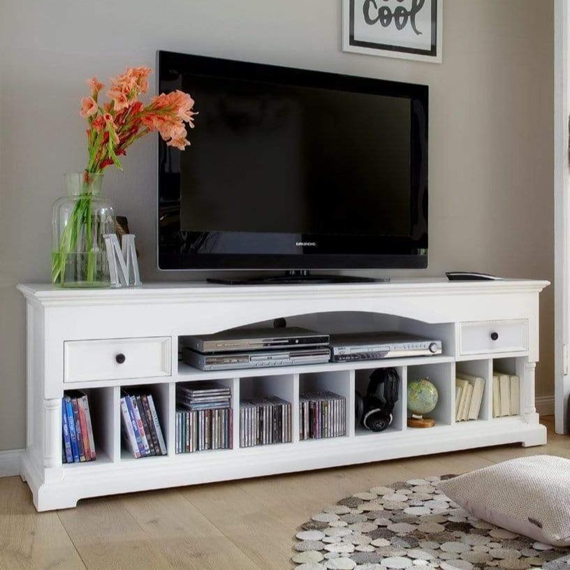 TV-meubel Zabella Wit - Afbeelding 2