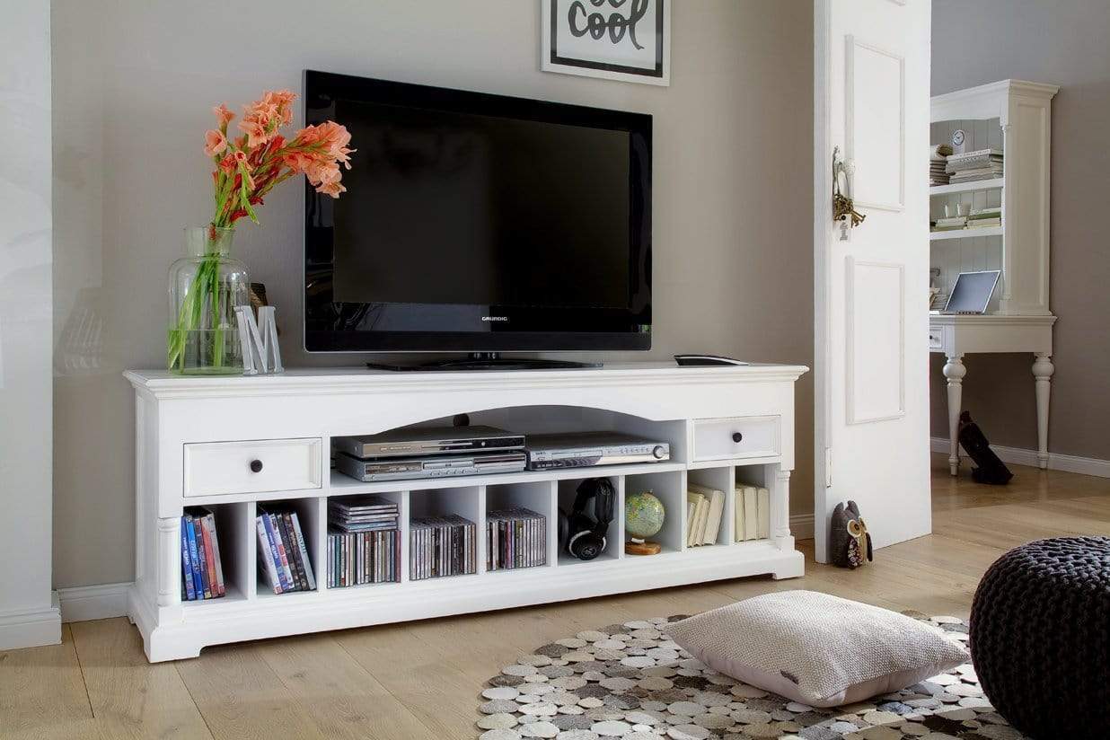 TV-meubel Zabella Wit - Afbeelding 4