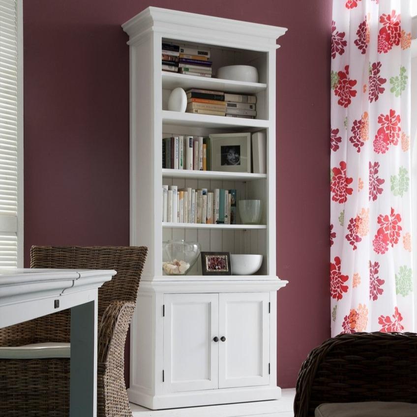 Boekenkast Mauvond Wit 90 cm - Afbeelding 2