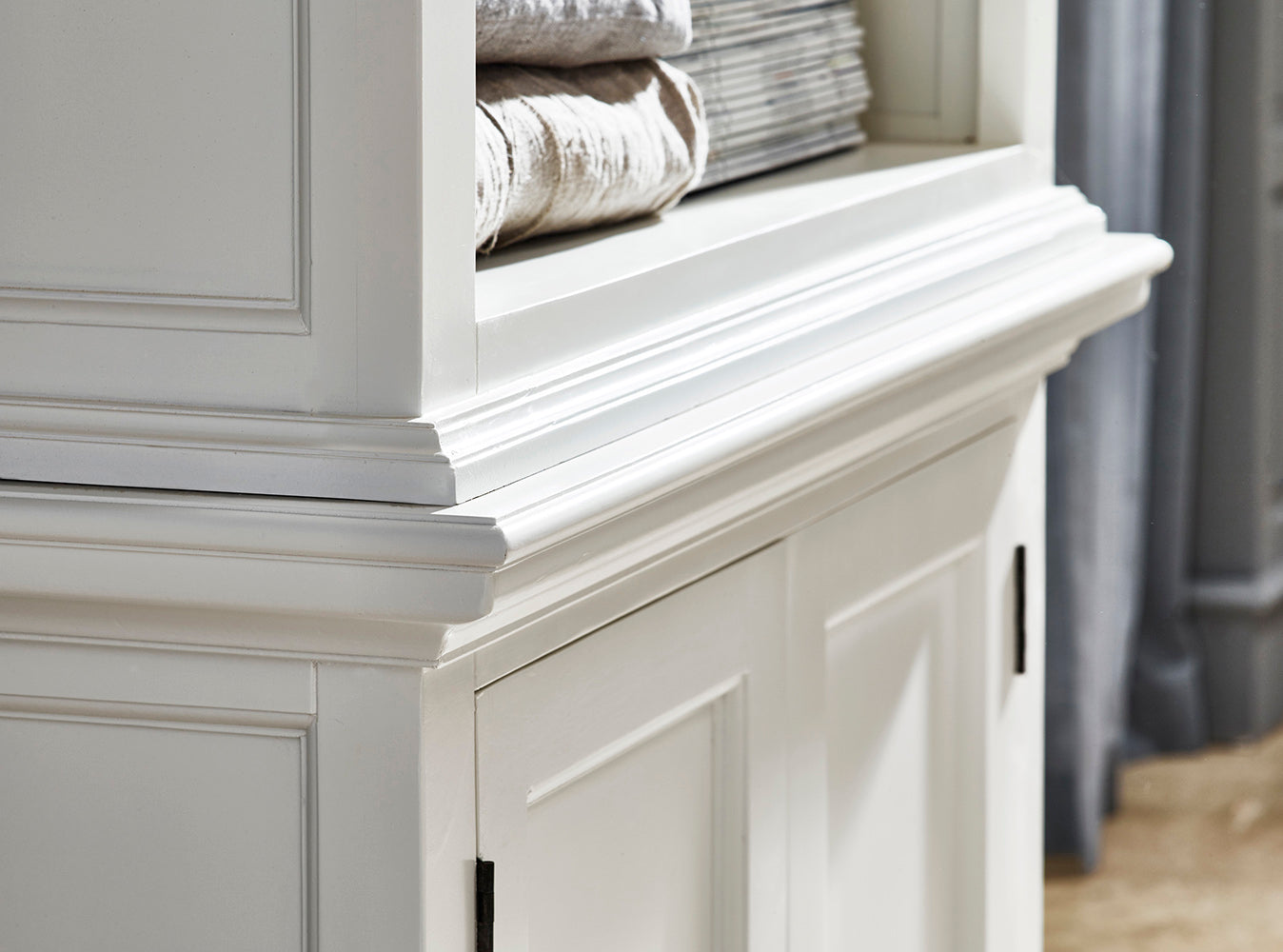 Boekenkast Mauvond Wit 90 cm - Afbeelding 7