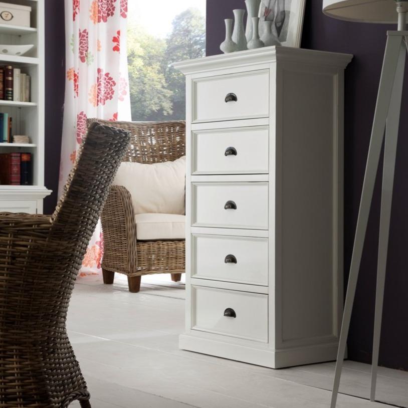 Ladekast Noosir Wit 90 cm - Afbeelding 2