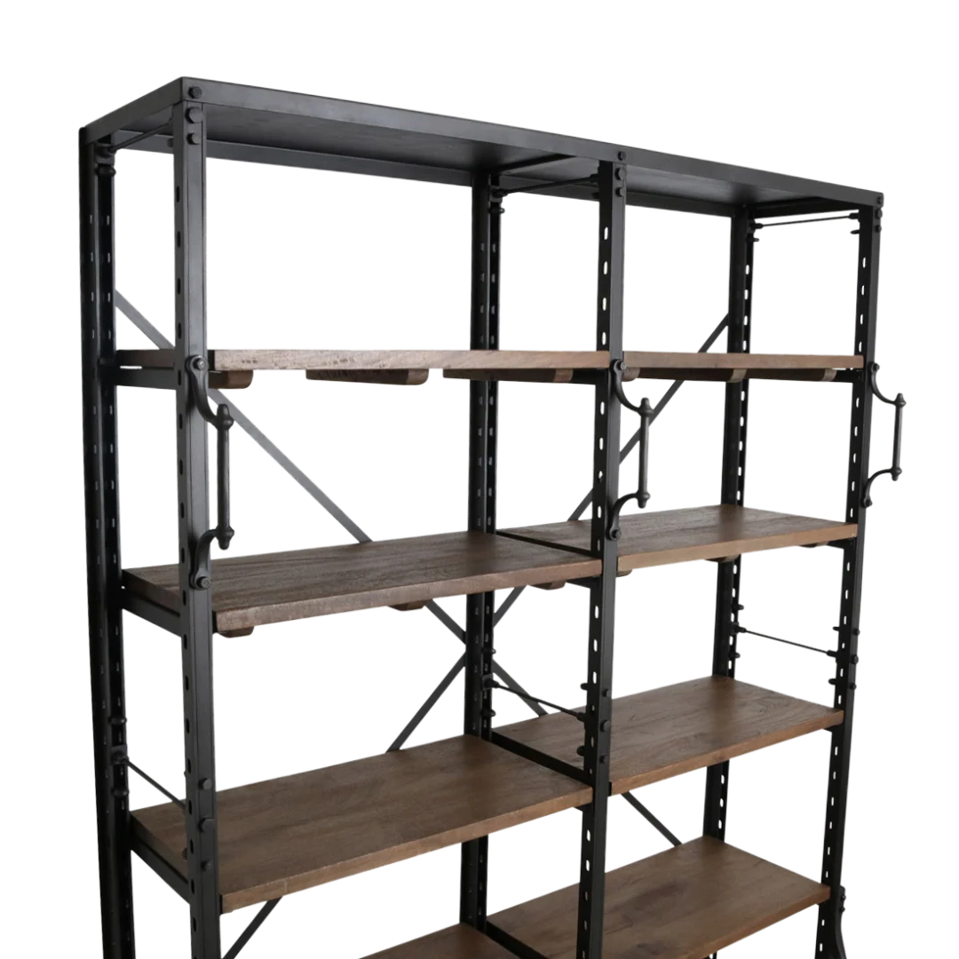Boekenkast Bironte Naturel 200 cm - Afbeelding 4