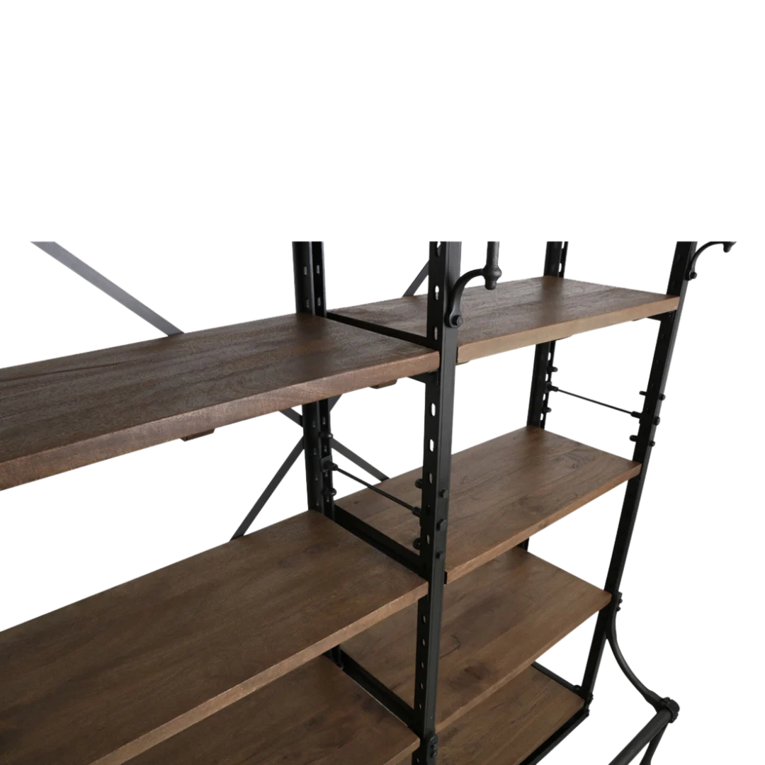 Boekenkast Bironte Naturel 200 cm - Afbeelding 7