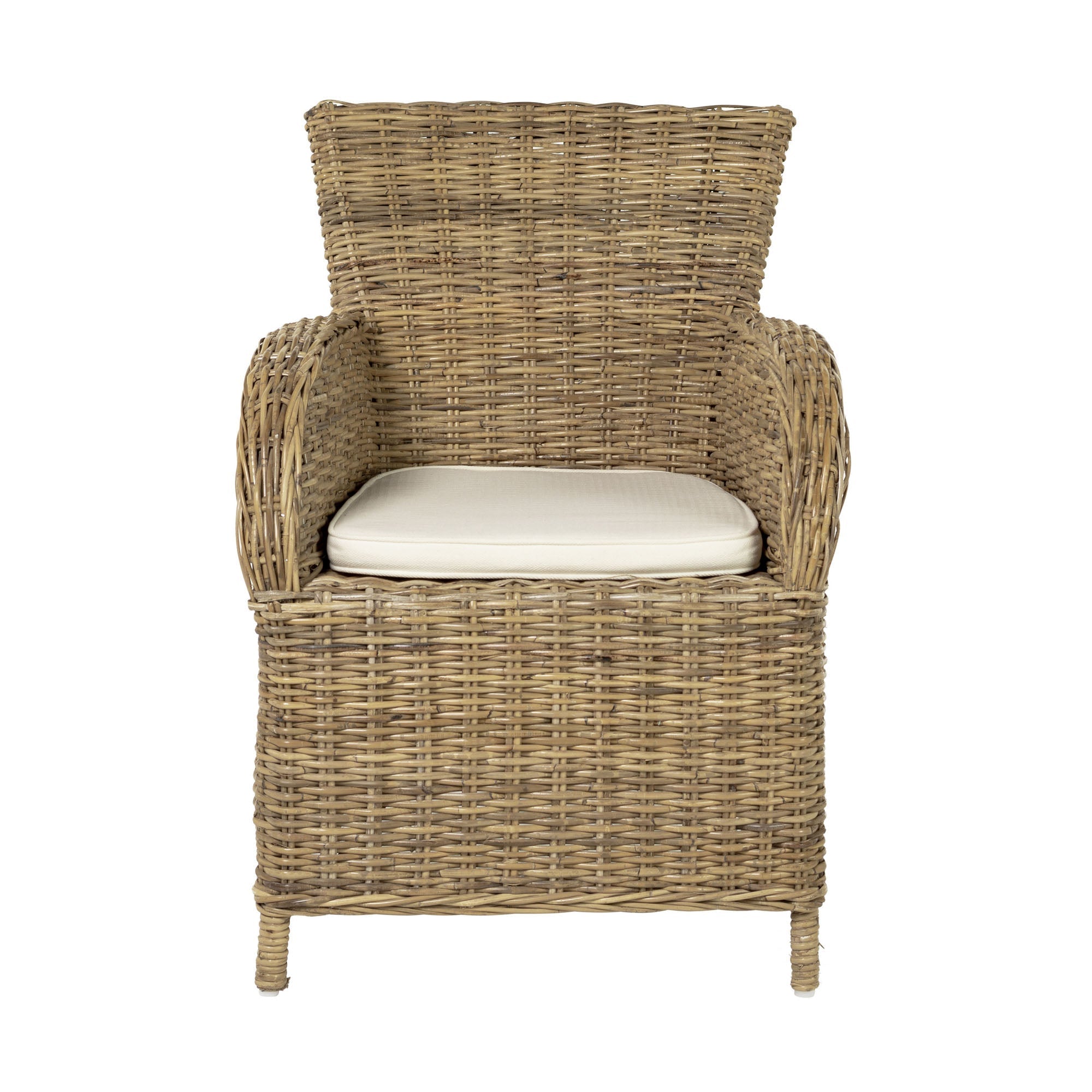 Fauteuil Flardora MDF Wit - Set van 2 - Afbeelding 6