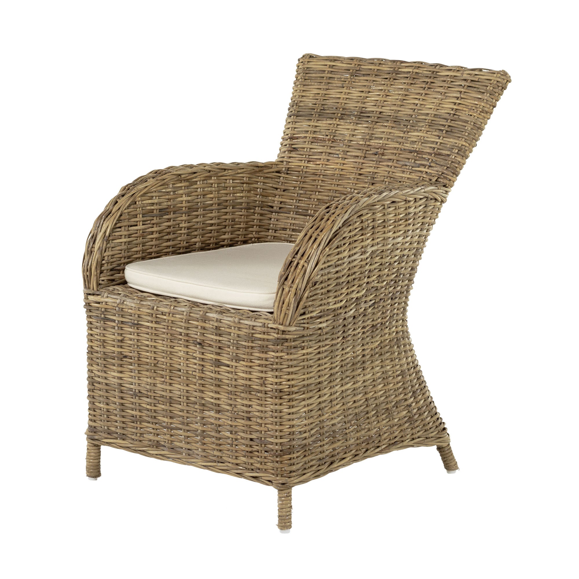 Fauteuil Flardora MDF Wit - Set van 2 - Afbeelding 7