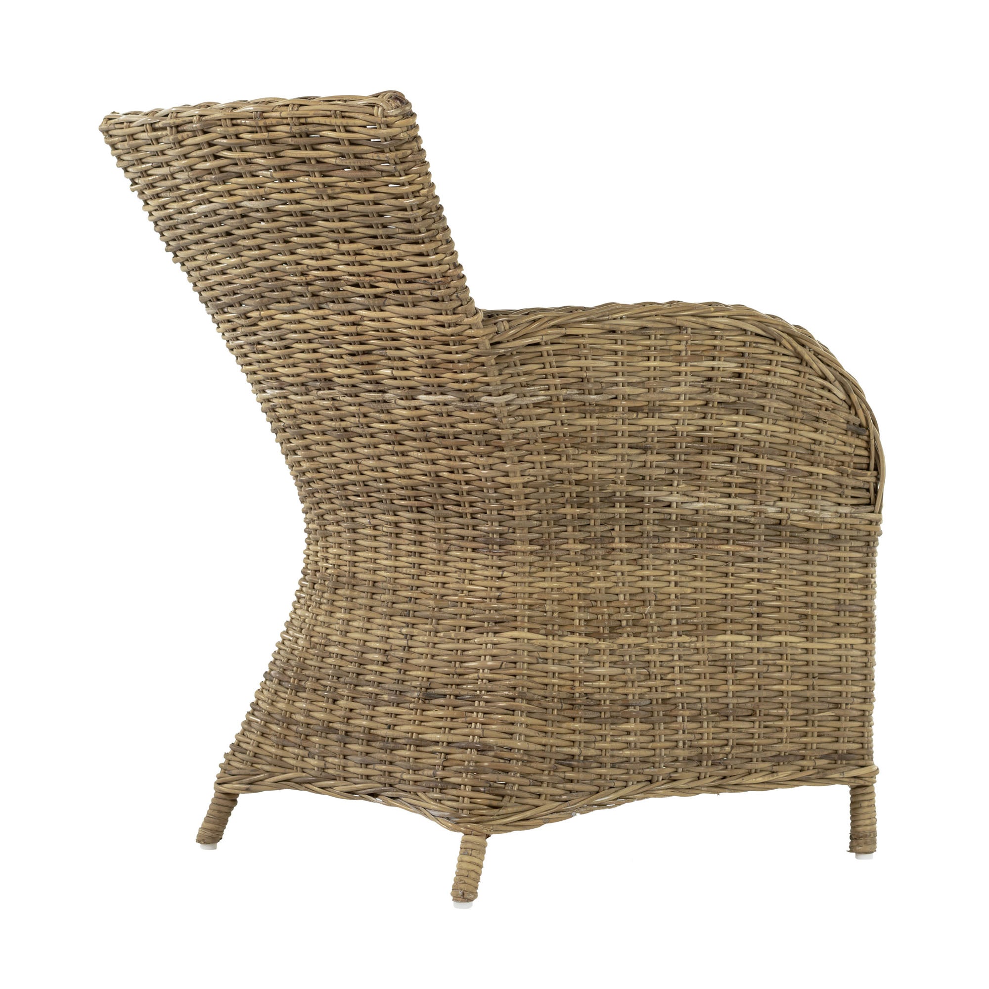 Fauteuil Flardora MDF Wit - Set van 2 - Afbeelding 9