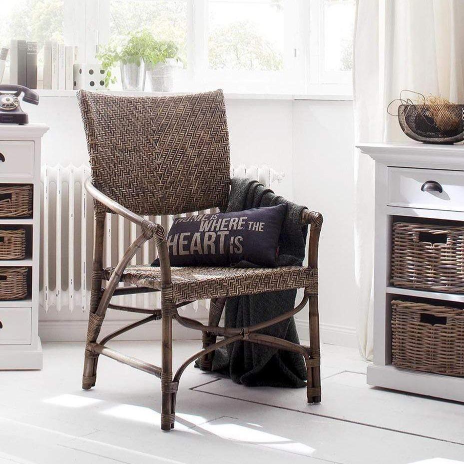Fauteuil Veedane MDF Wit - Set van 2 - Afbeelding 2