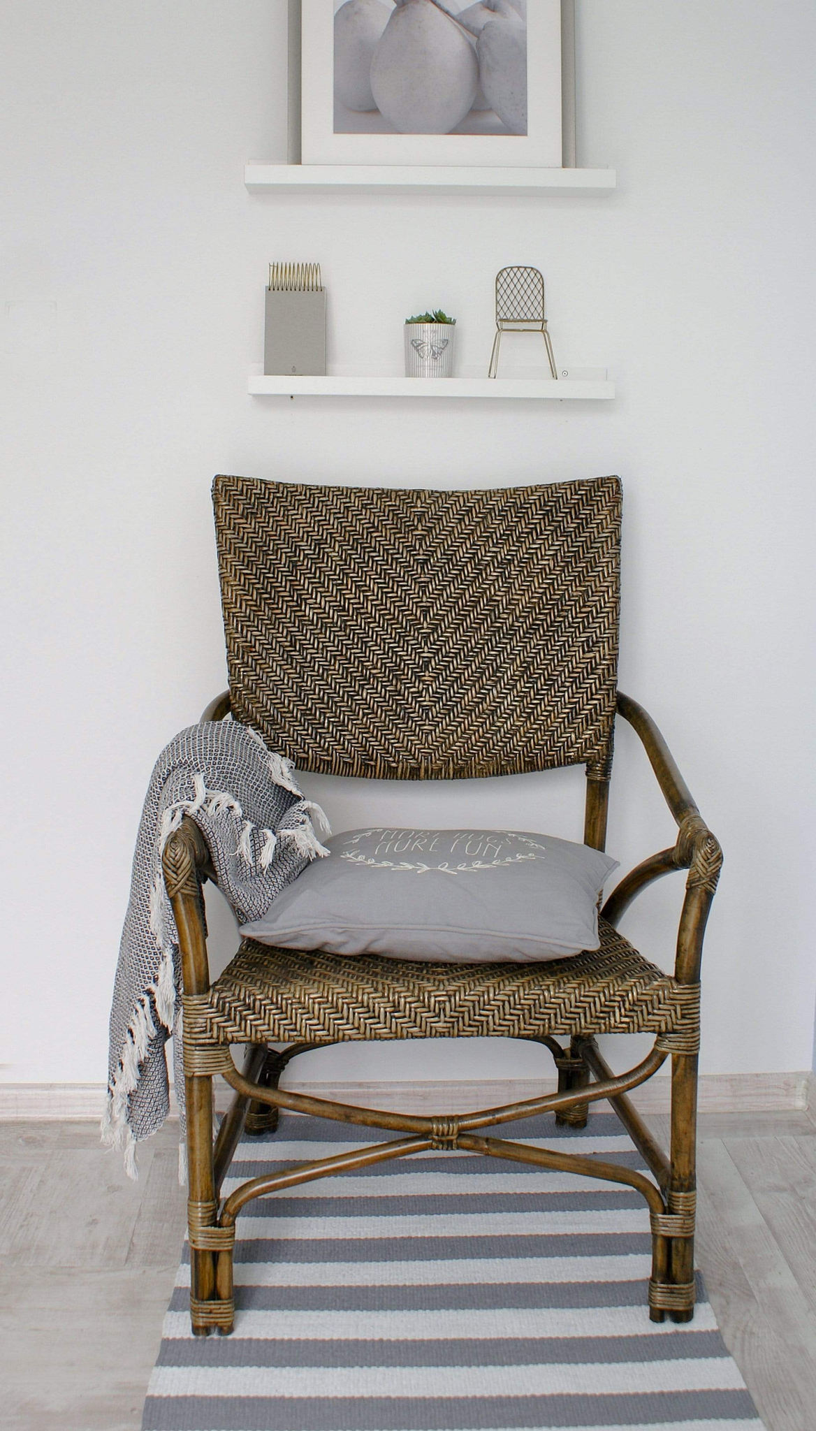 Fauteuil Veedane MDF Wit - Set van 2 - Afbeelding 5