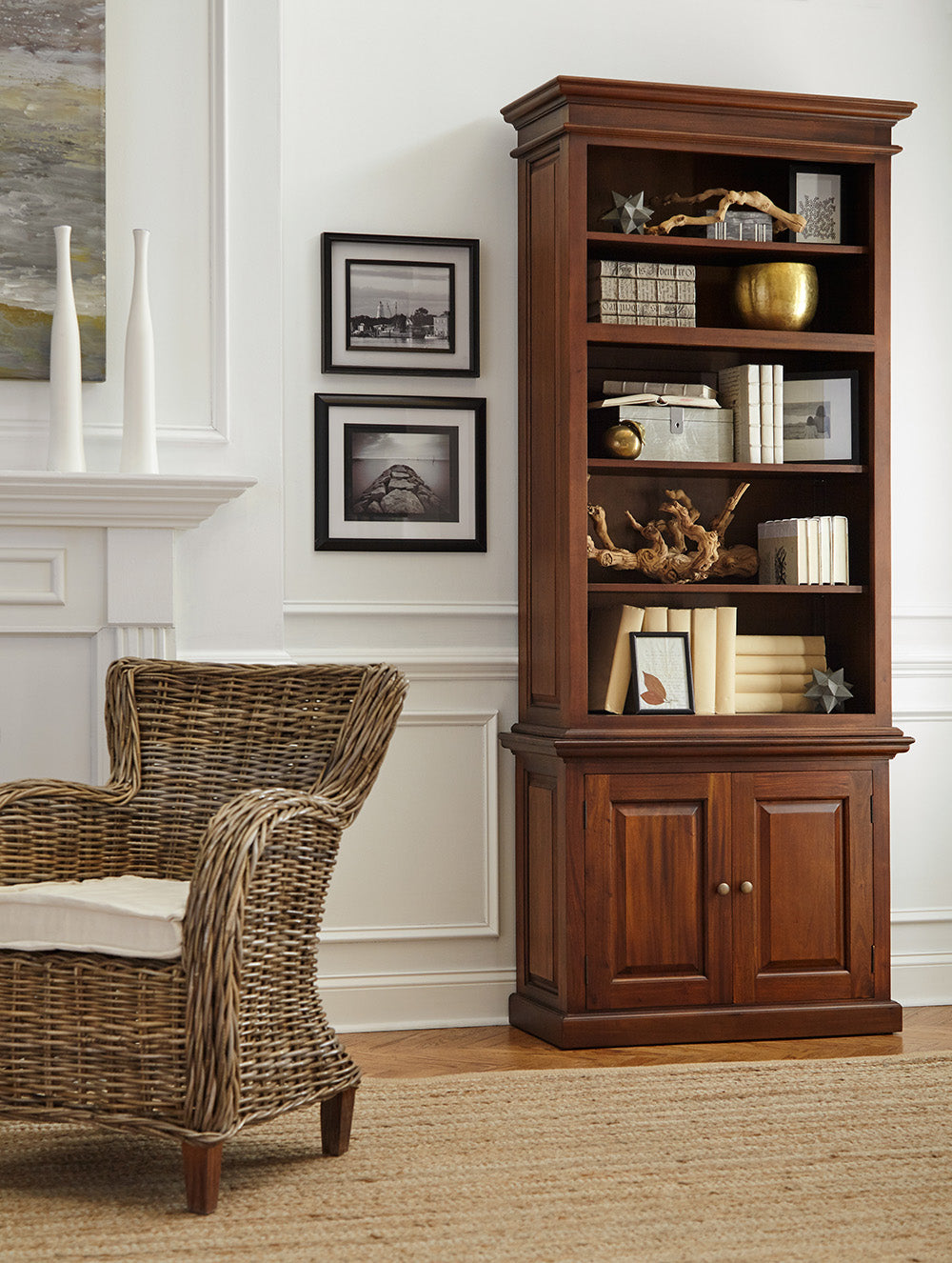 Fauteuil Keelvino MDF Wit - Set van 2 - Afbeelding 9