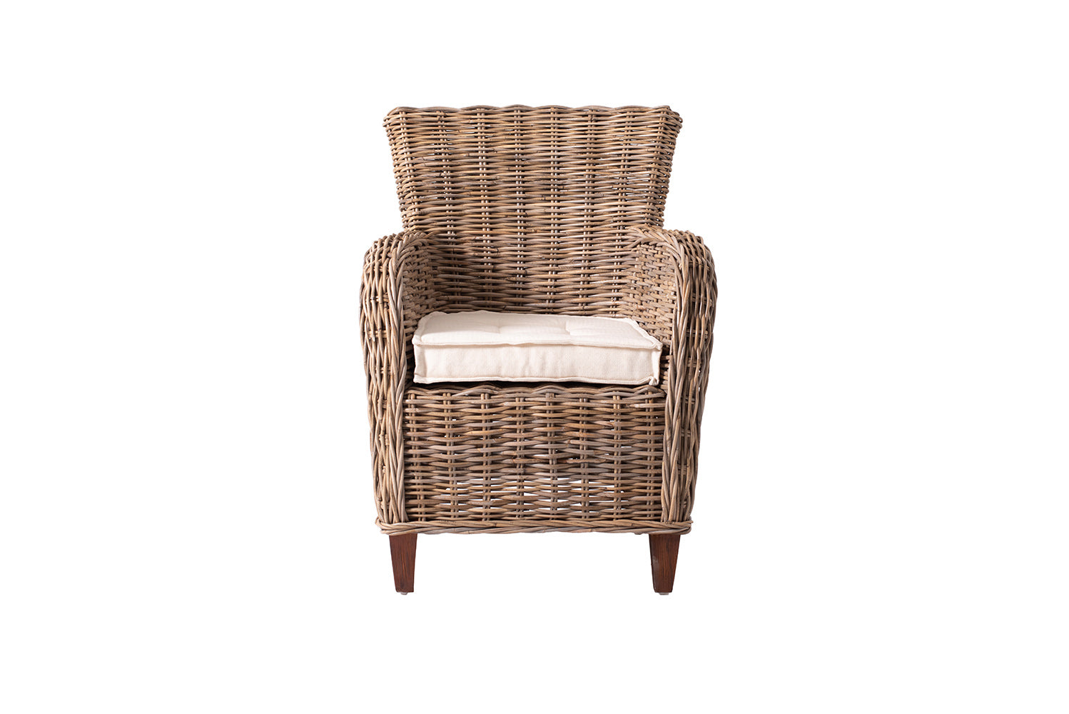 Fauteuil Broonsand MDF Wit - Set van 2 - Afbeelding 4