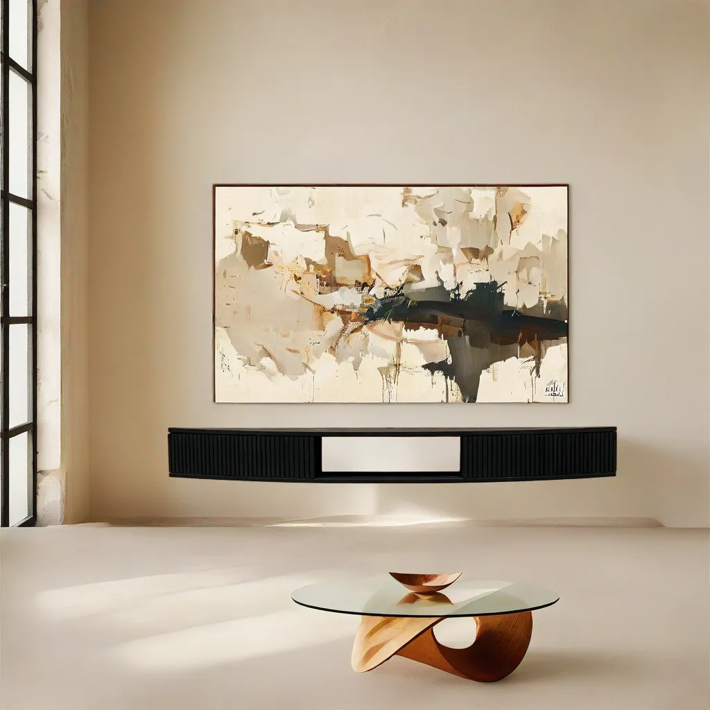 TV-meubel Lirello Grijs 150 cm