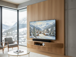 TV-meubel Goolla Grijs 200 cm