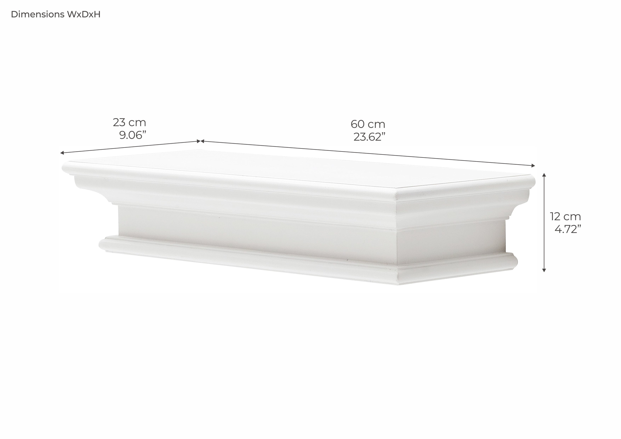 Wandplank Carres MDF - Afbeelding 4