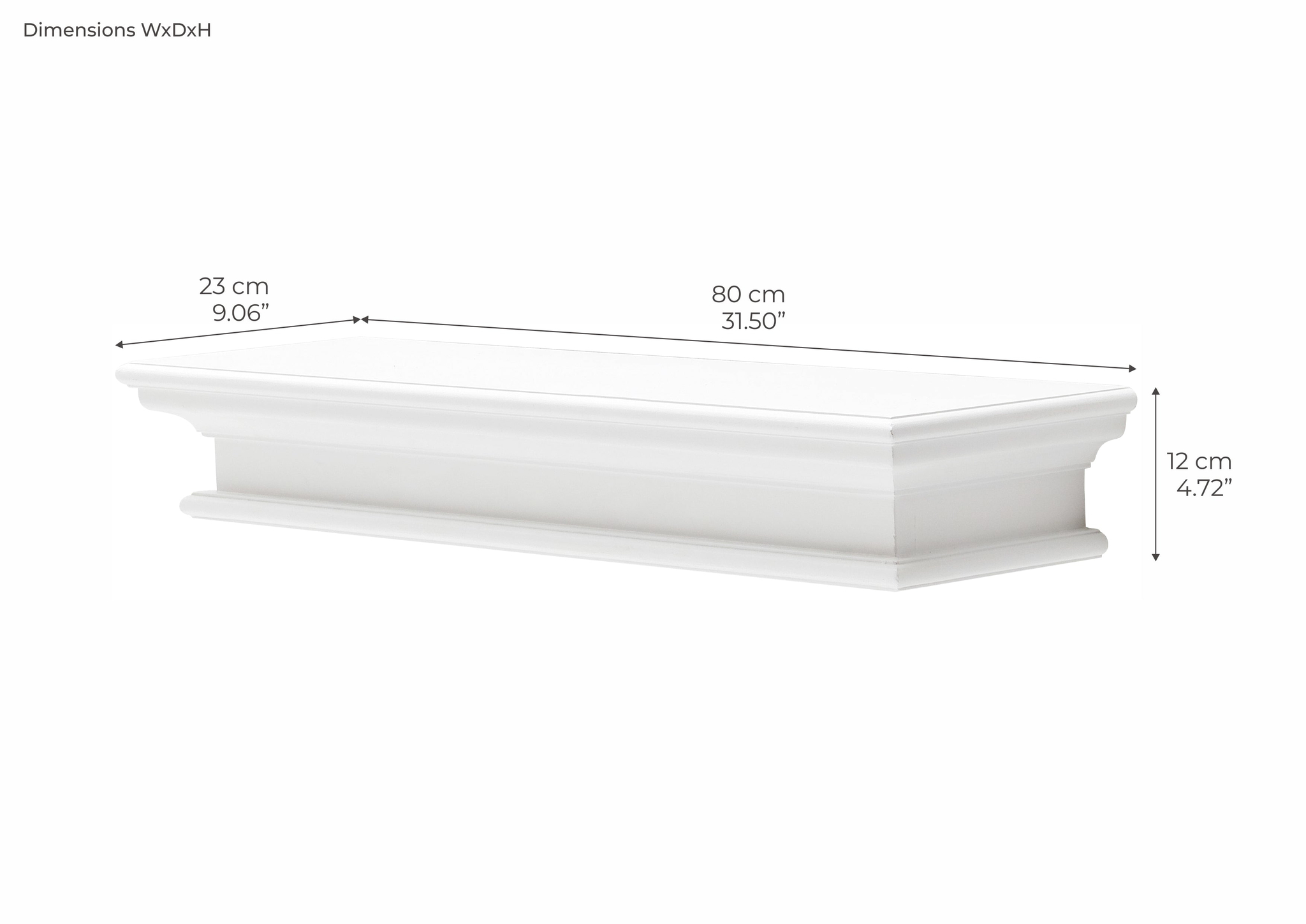 Wandplank Grussaro MDF - Afbeelding 6