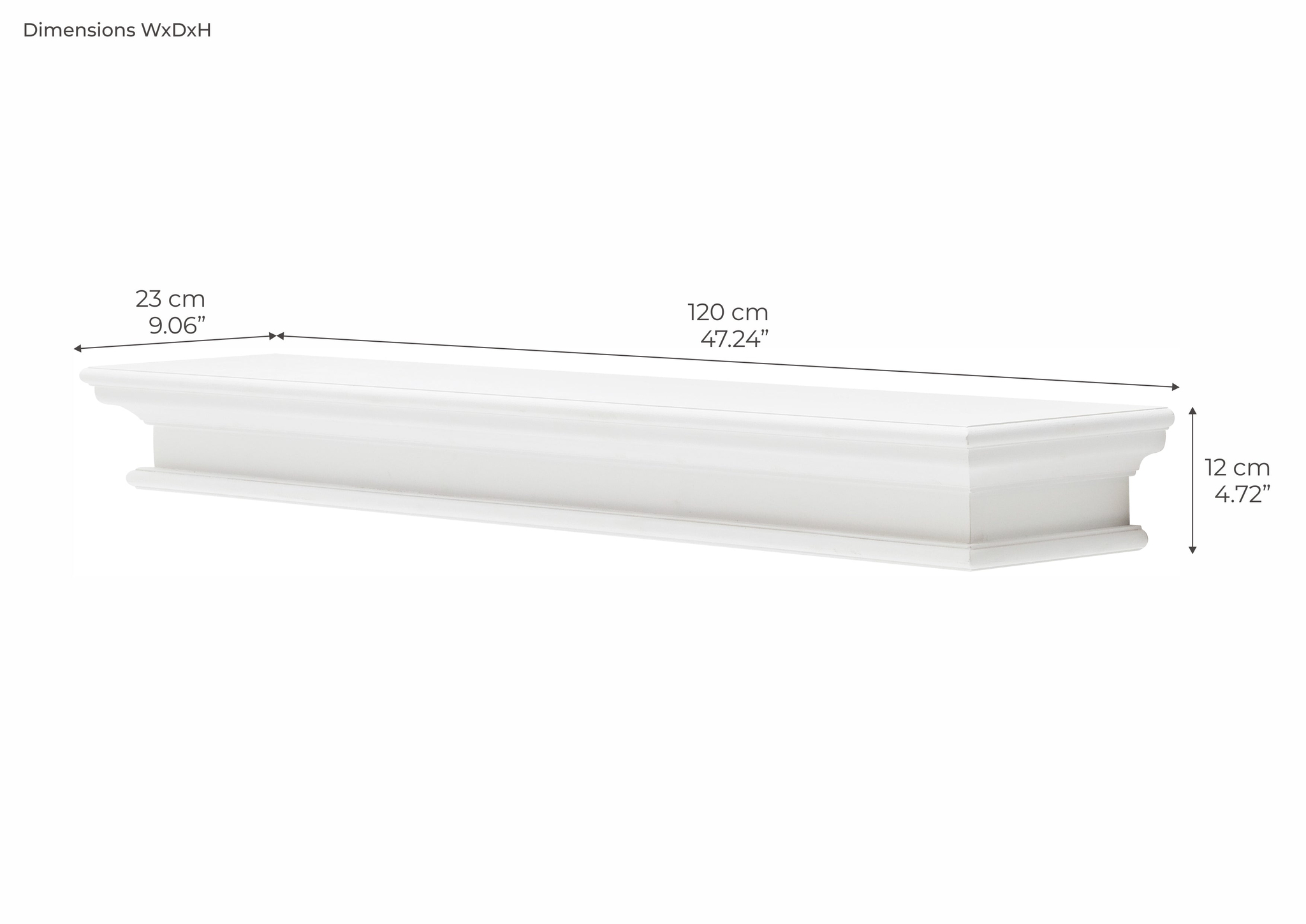 Wandplank Noltane MDF - Afbeelding 8