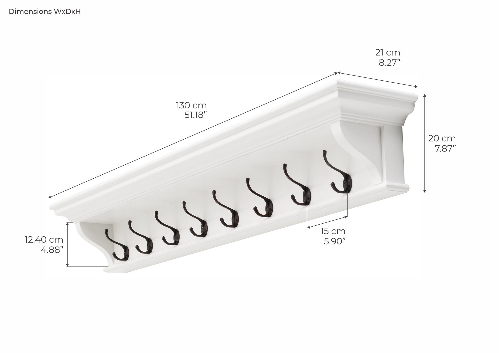 Kapstok Geebone MDF - Afbeelding 3