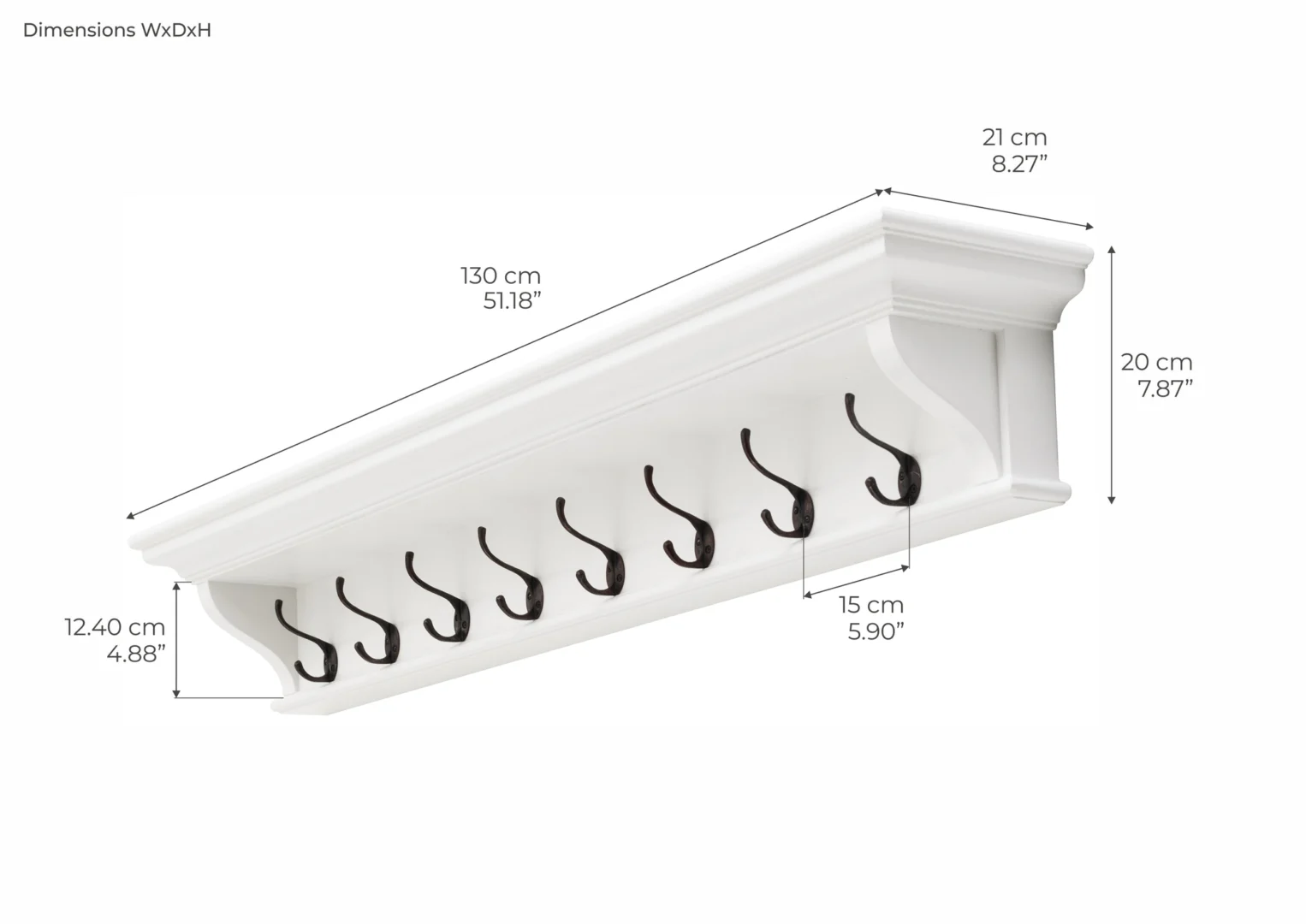 Kapstok Geebone MDF - Afbeelding 3