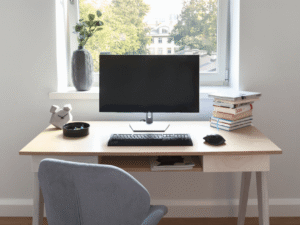 Bureau Troornena Wit Ø60 cm