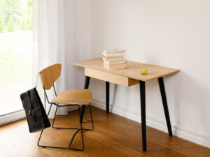 Bureau Veelvu Zwart Ø60 cm