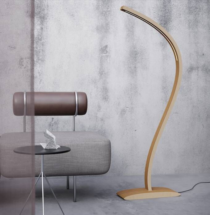 Vloerlamp Vostine H148 cm