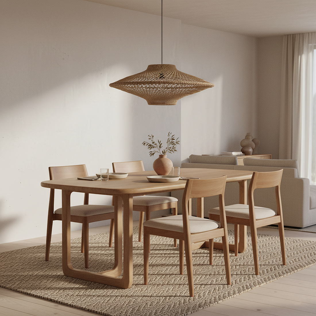 Hanglamp Stiskang Touw - Afbeelding 6