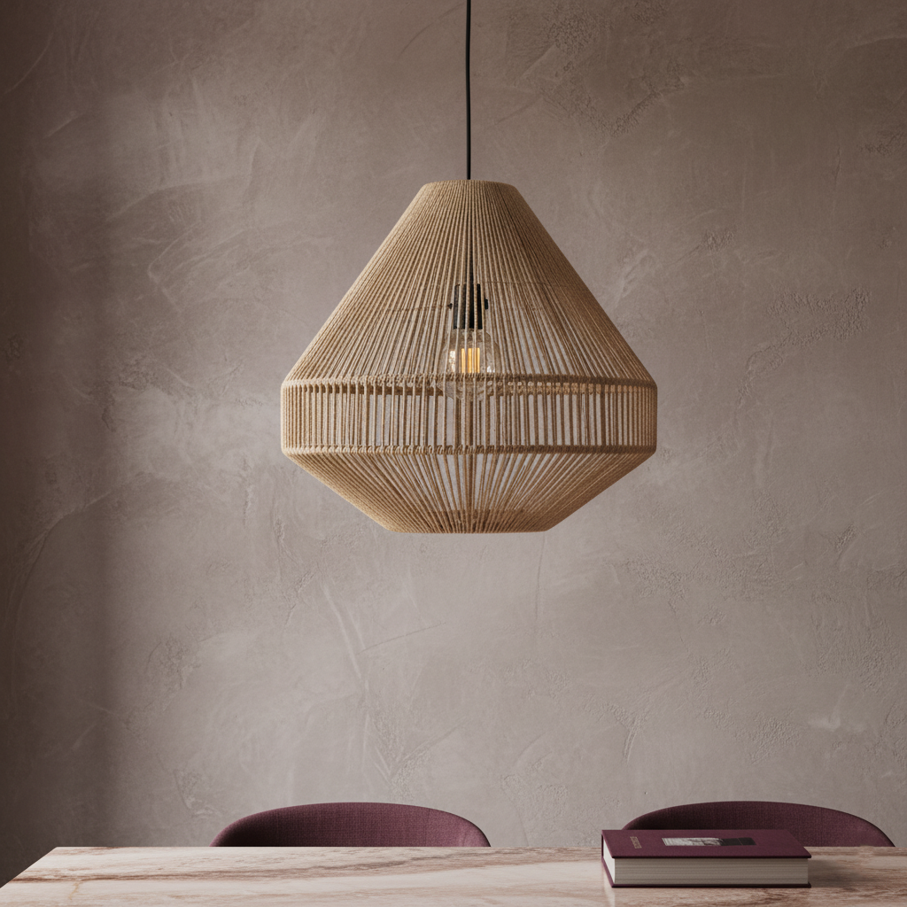 Hanglamp Kirral Touw Ø44 cm