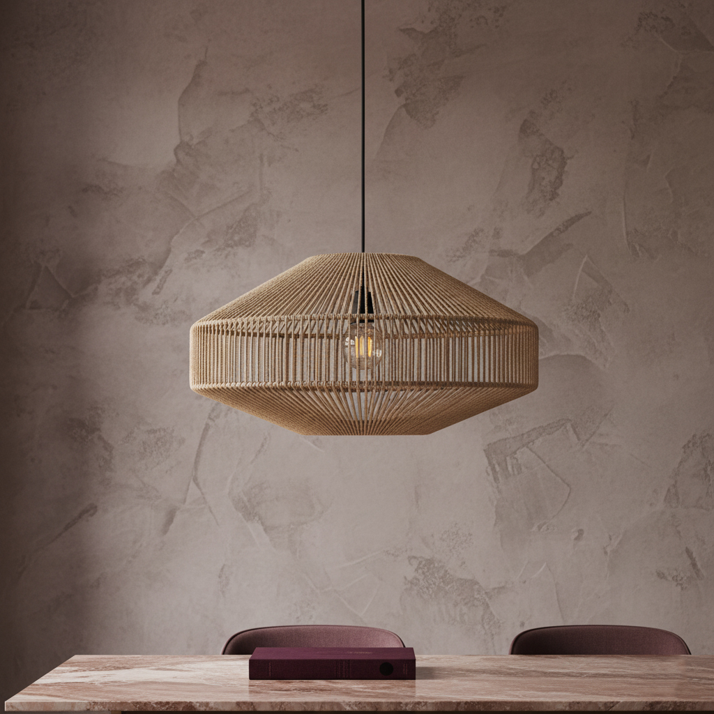 Hanglamp Hannik Touw Ø60 cm - Afbeelding 2
