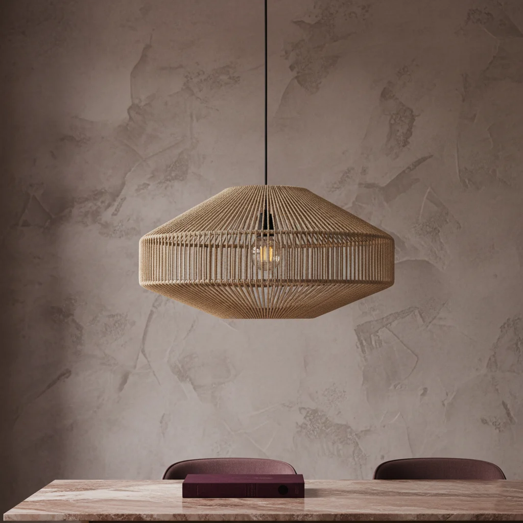 Hanglamp Hannik Naturel Touw Ø60 cm – foto 2