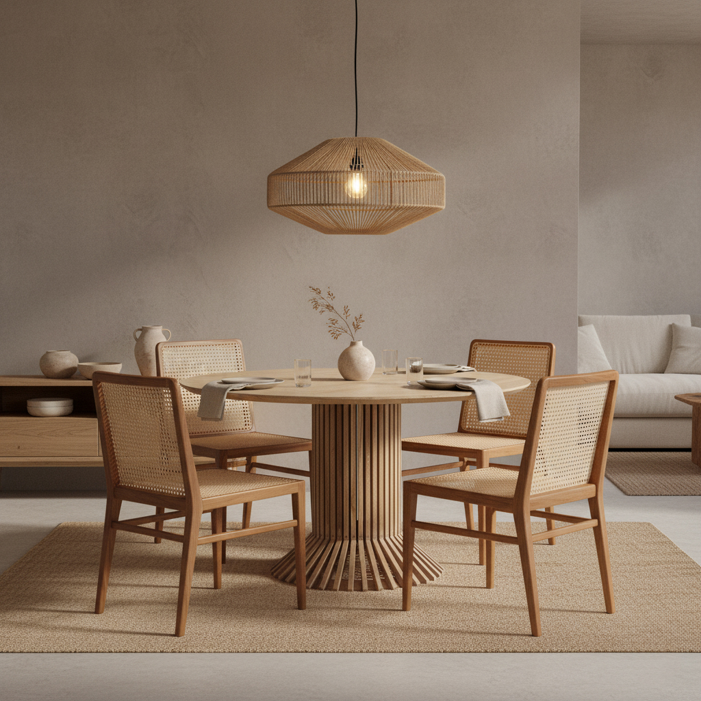 Hanglamp Hannik Touw Ø60 cm - Afbeelding 4
