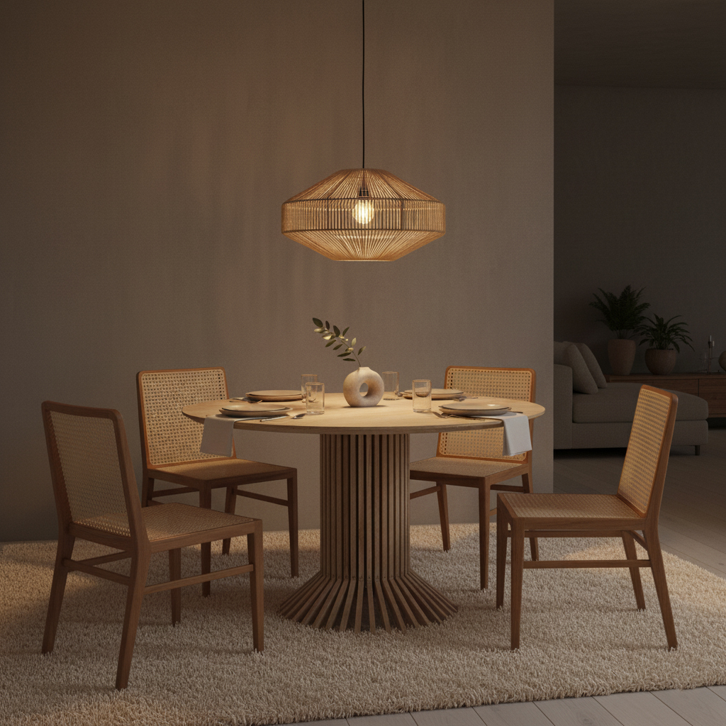 Hanglamp Hannik Touw Ø60 cm - Afbeelding 5