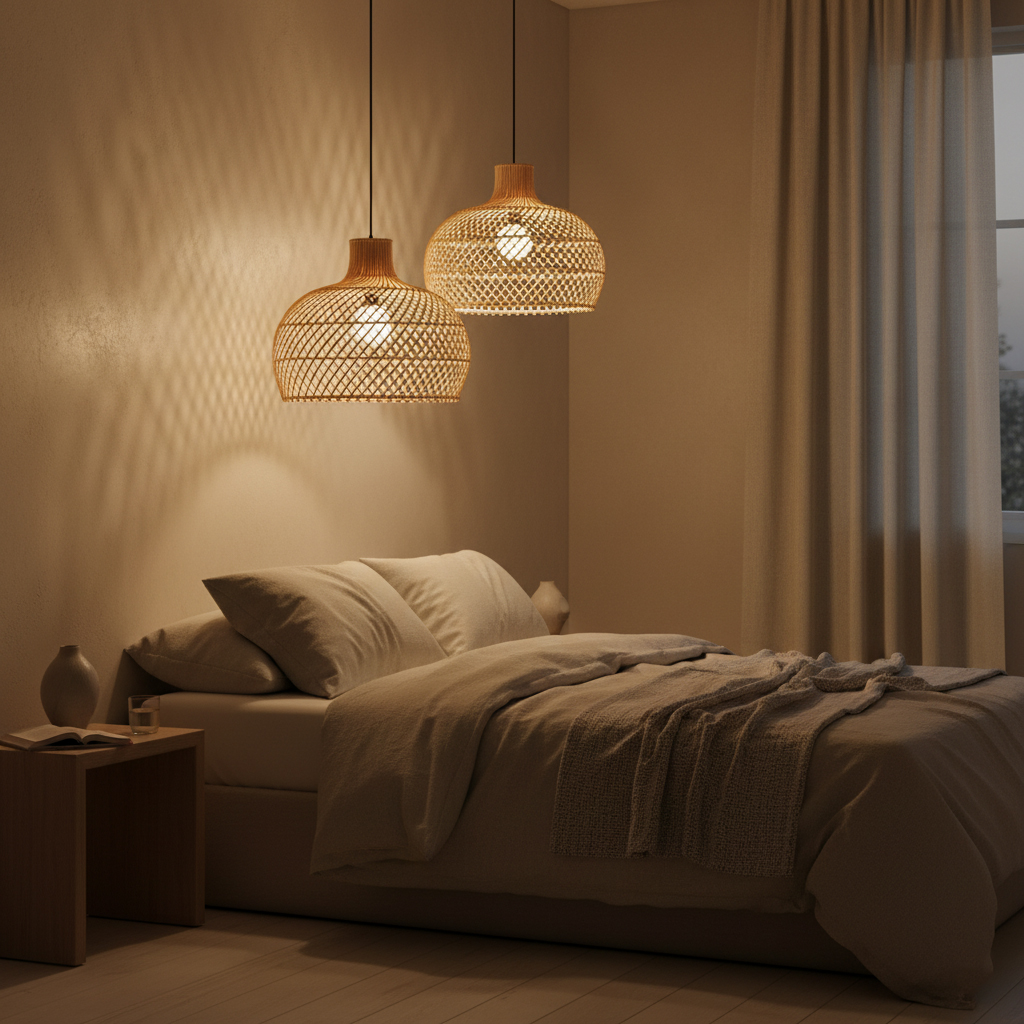 Hanglamp Preldia Rotan - Afbeelding 4