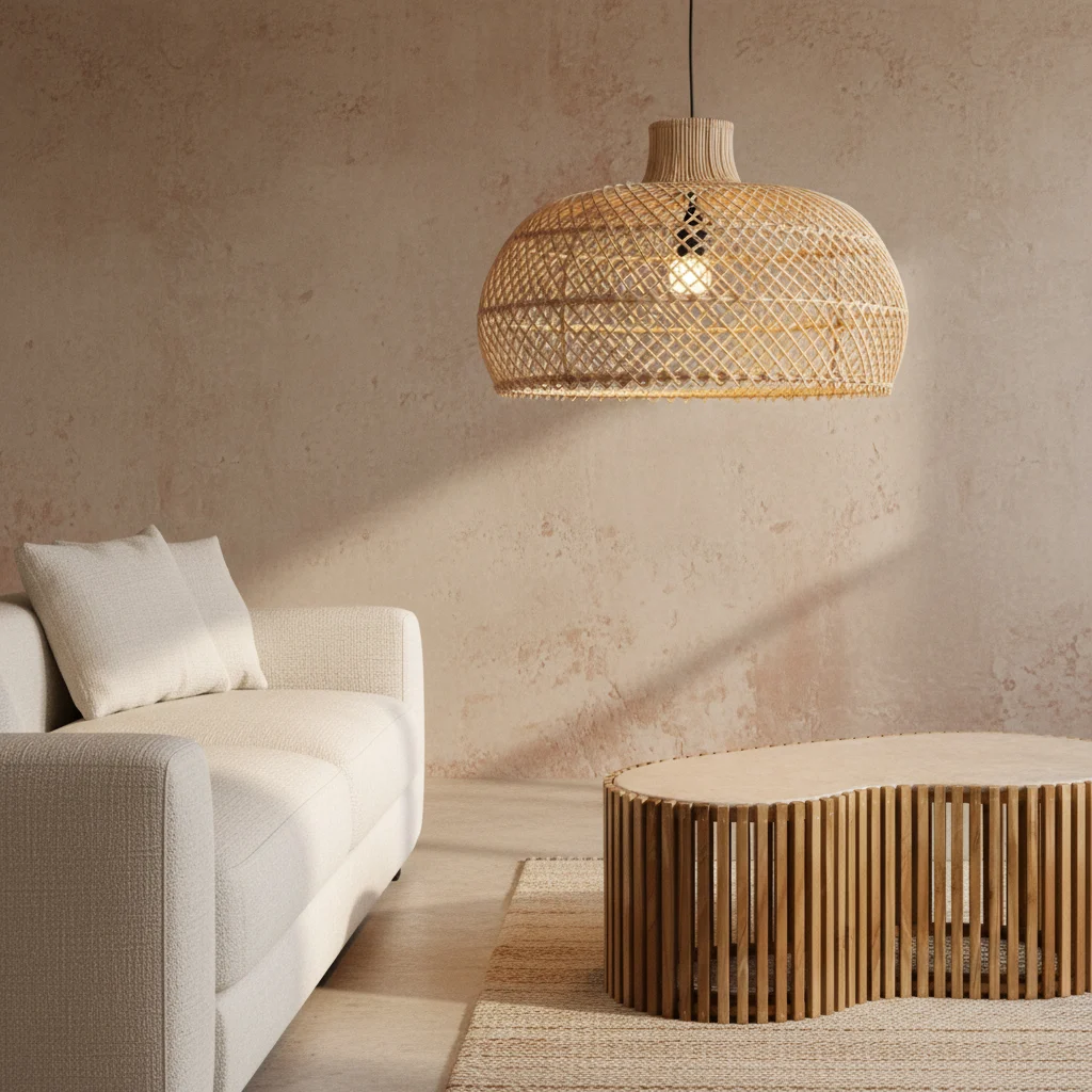 Hanglamp Skurny Rotan - Afbeelding 2