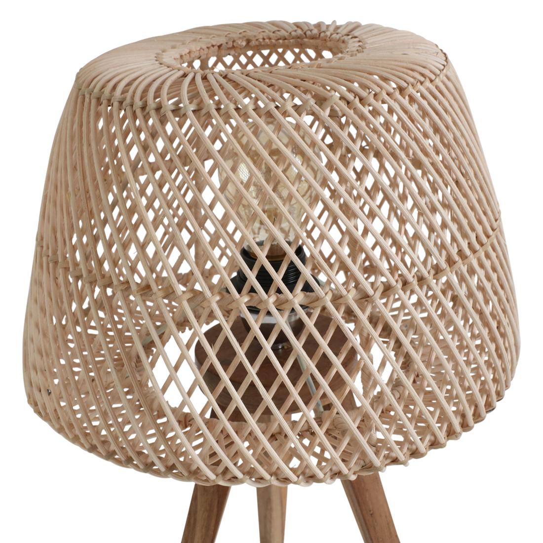 Tafellamp Skustel Rotan - Afbeelding 7