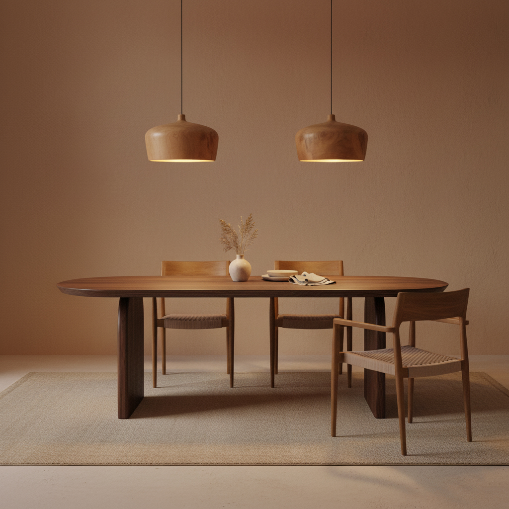 Hanglamp Flienonte Teak - Afbeelding 5