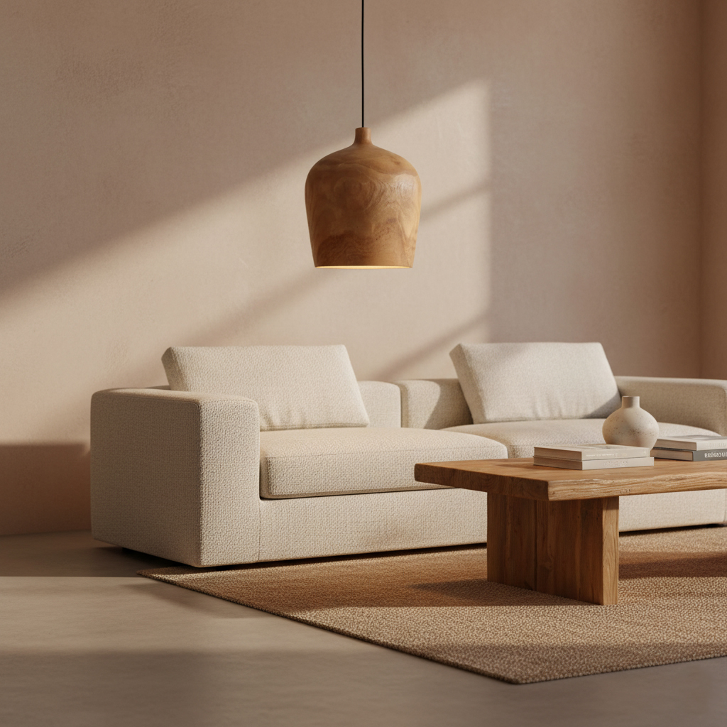 Hanglamp Paullea Teak - Afbeelding 2