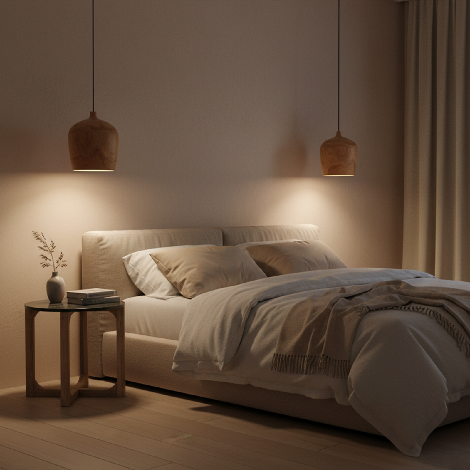 Hanglamp Paullea Teak - Afbeelding 4