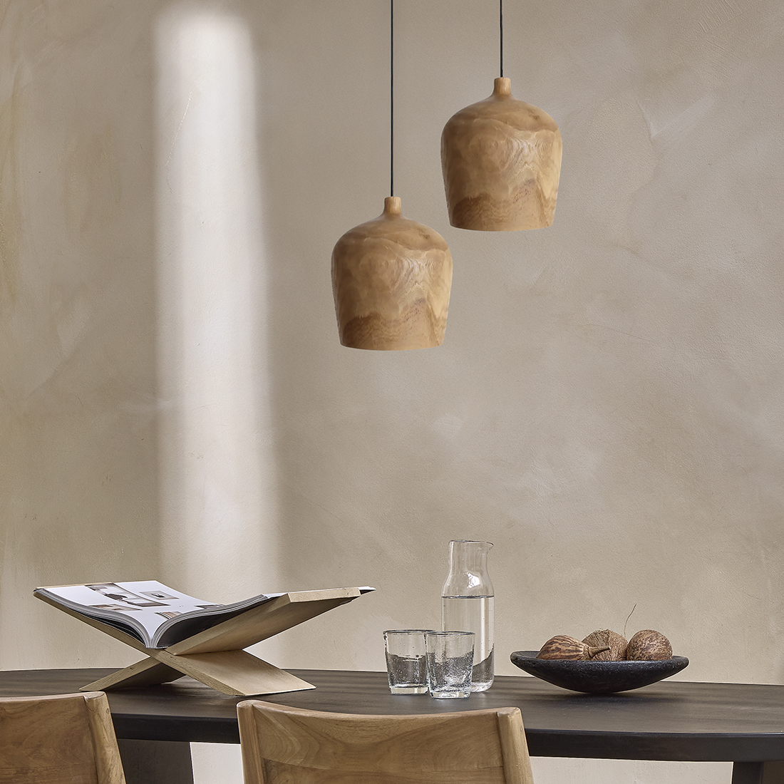 Hanglamp Paullea Teak - Afbeelding 7
