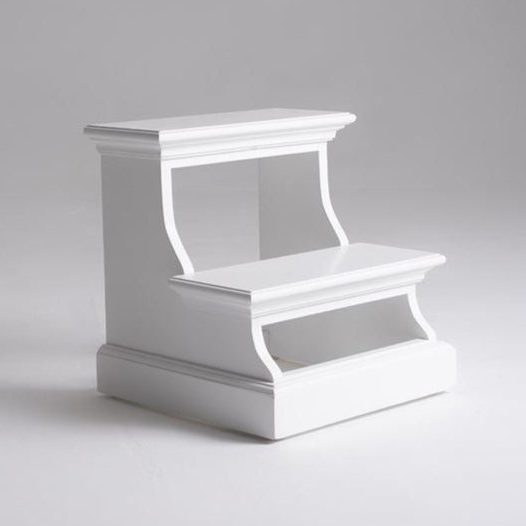 Opstapkruk Raurnona MDF Wit - Afbeelding 2